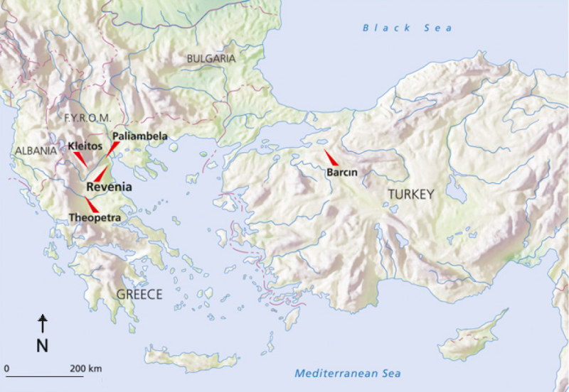 North Aegean archaeological sites